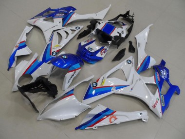 Plástico S1000RR 2009-2014 - Azul Blanco