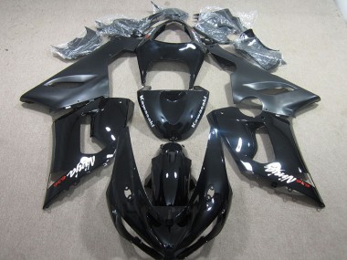Plástico ZX6R 2005-2006 - Negro Ninja 636